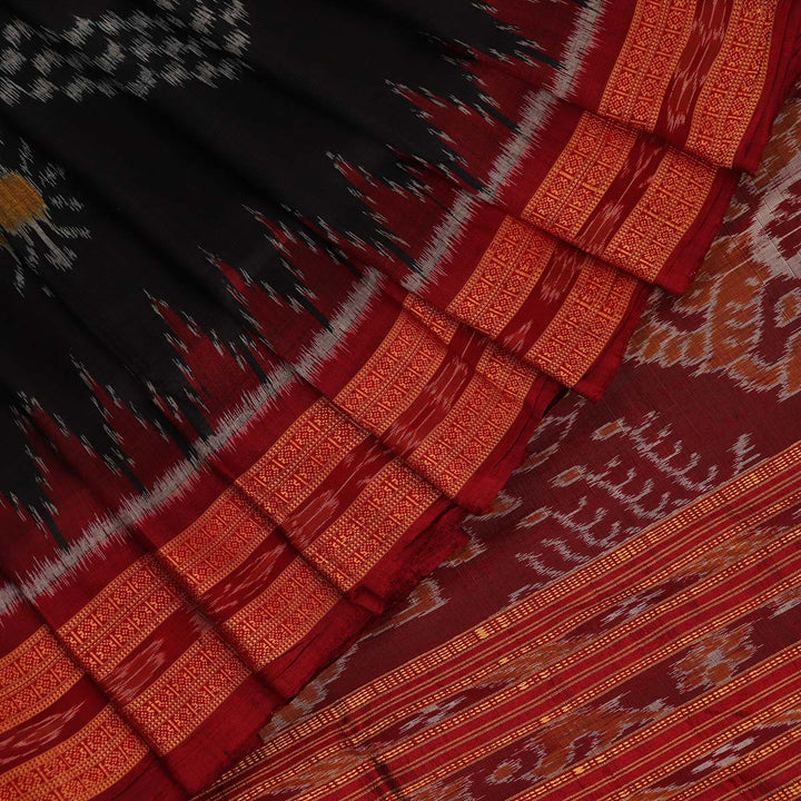 Handloom Khandua Silk Ikat Saree