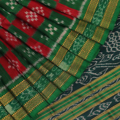 Handloom Khandua Silk Ikat Saree