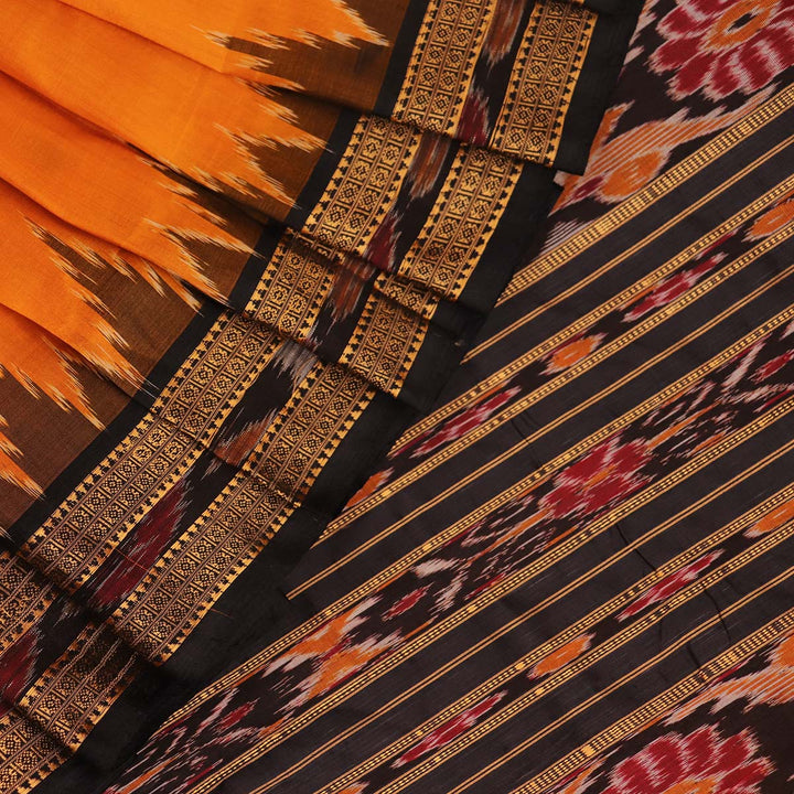 Handloom Khandua Silk Ikat Saree