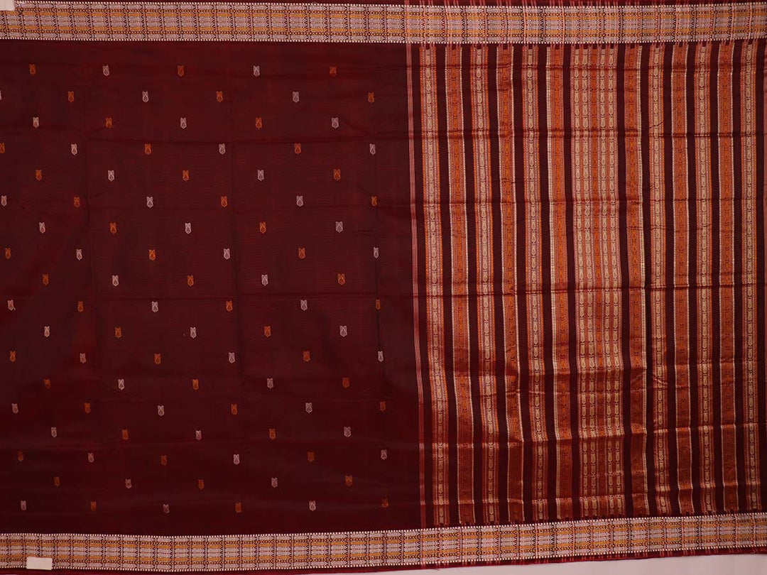 Sambalpuri Handloom Silk Saree - Luxurious Pata