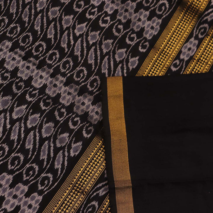 Sambalpuri Handloom Silk Saree - Luxurious Pata