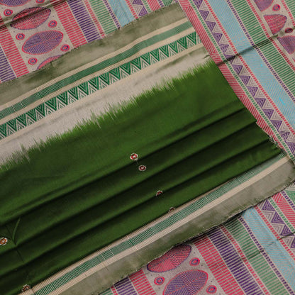 ହ୍ୟାଣ୍ଡଲୁମ୍ ରେଶମ ଡୋଙ୍ଗରିଆ ସାରି |