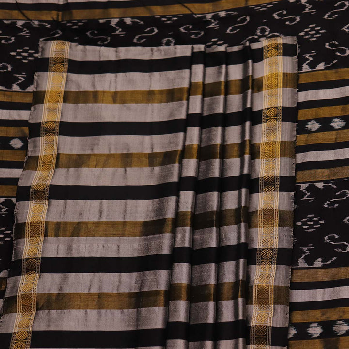 Sambalpuri Handloom Silk Saree - Luxurious Pata