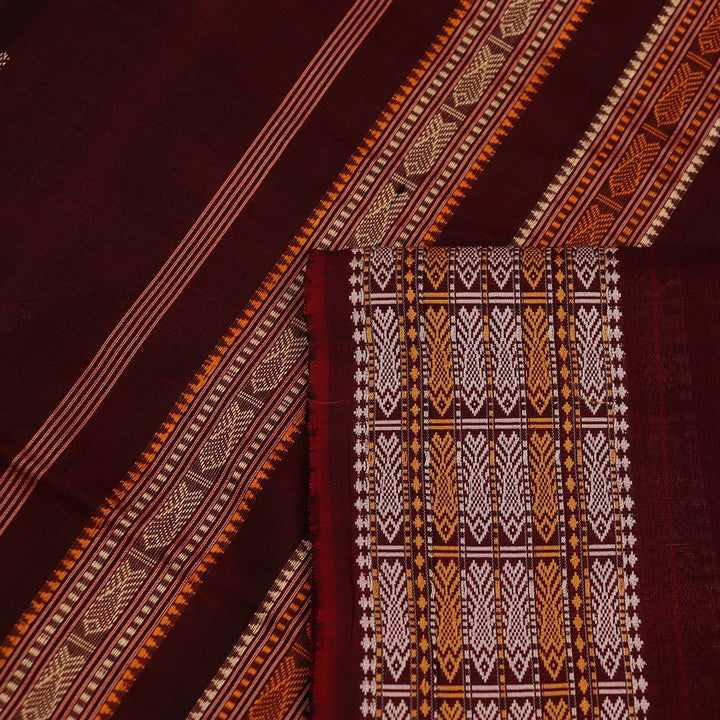 Sambalpuri Handloom Silk Saree - Luxurious Pata