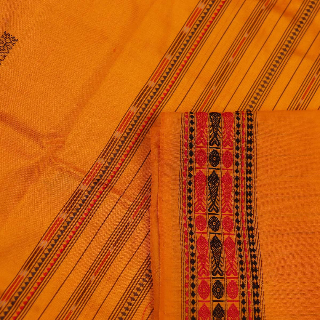 Sambalpuri Handloom Silk Saree - Luxurious Pata