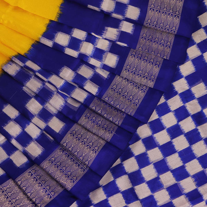 Sambalpuri Handloom Silk Saree - Luxurious Pata