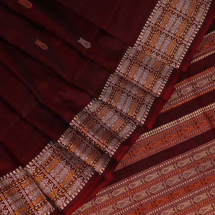 Sambalpuri Handloom Silk Saree - Luxurious Pata