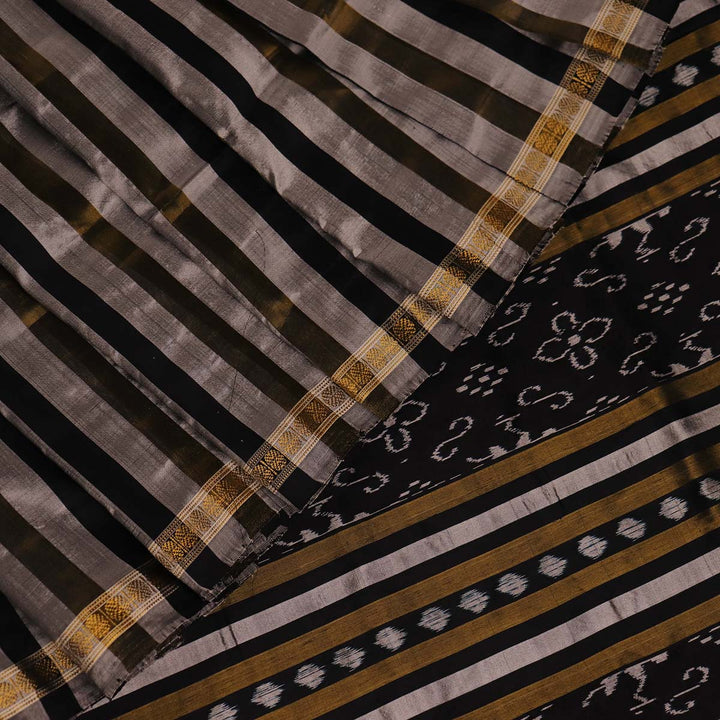 Sambalpuri Handloom Silk Saree - Luxurious Pata