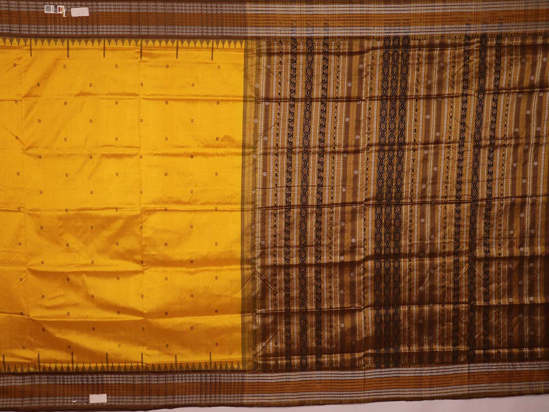 Sambalpuri Handloom Silk Saree - Luxurious Pata