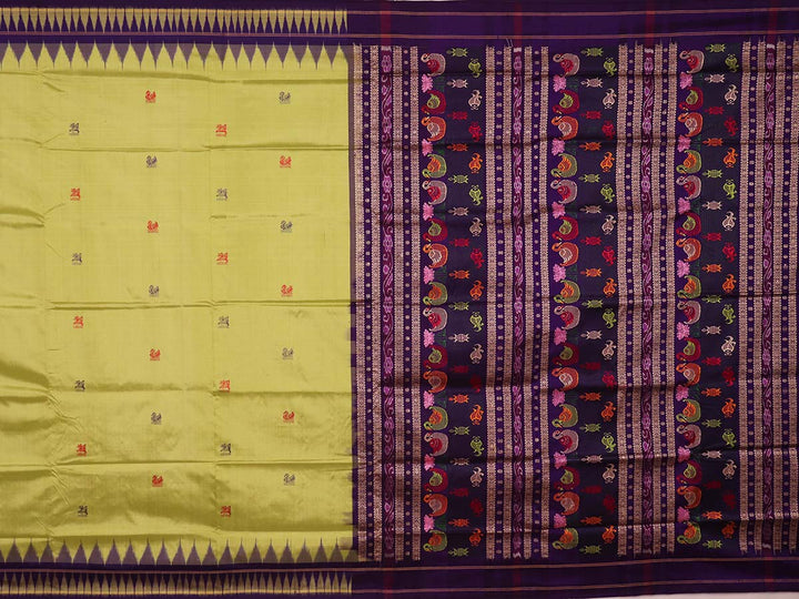 Handloom Silk Bomkai Saree