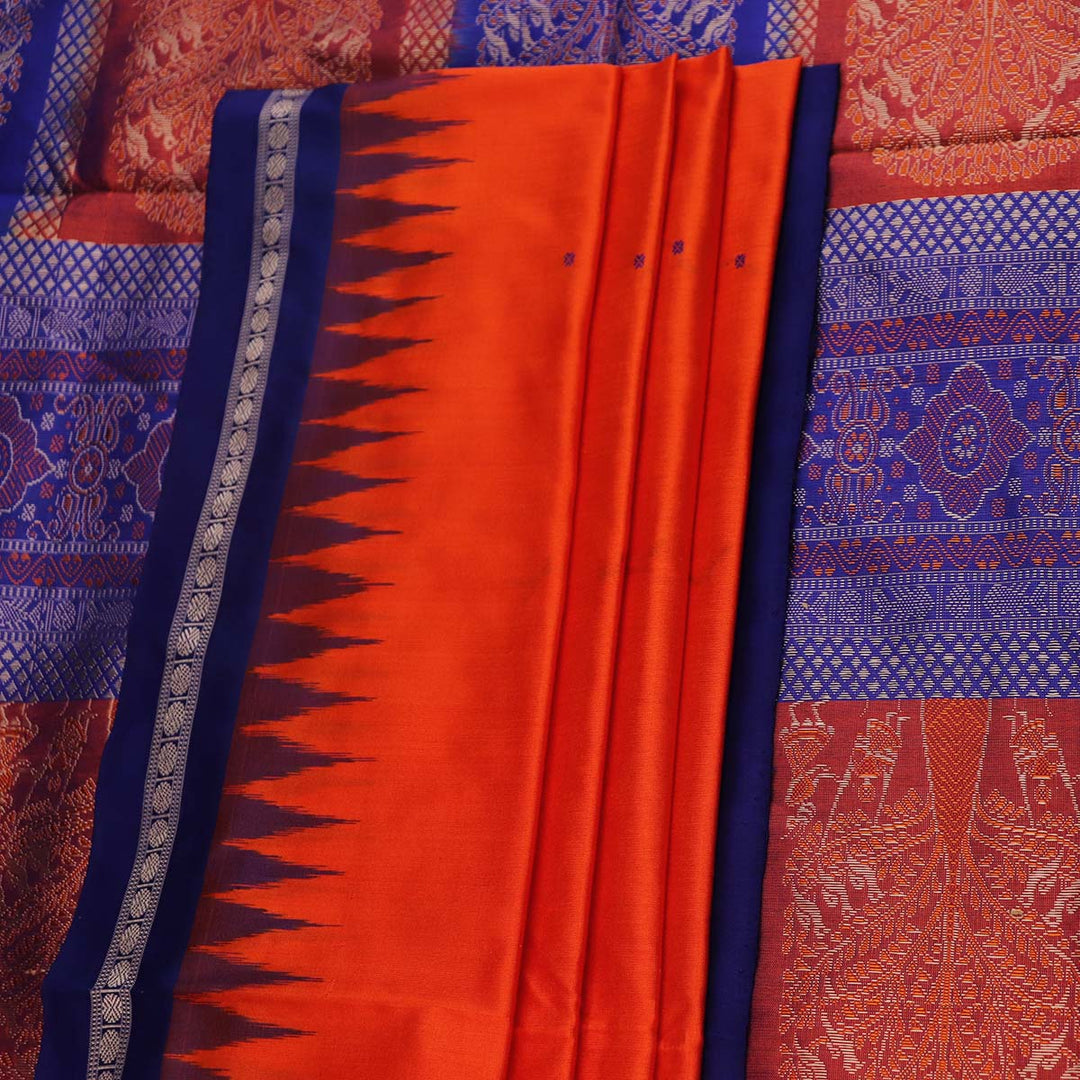 Handloom Silk Bomkai Saree