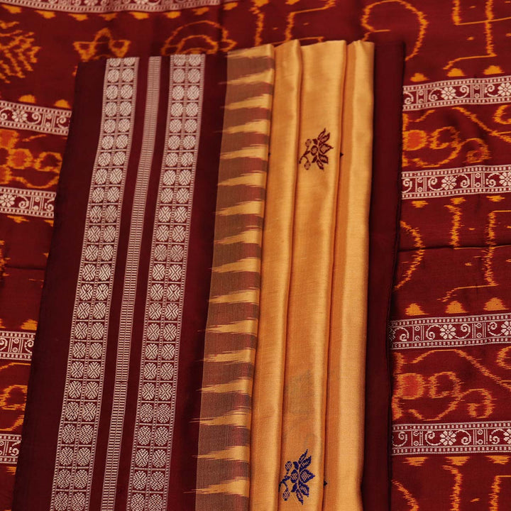 Handloom Silk Bomkai Saree