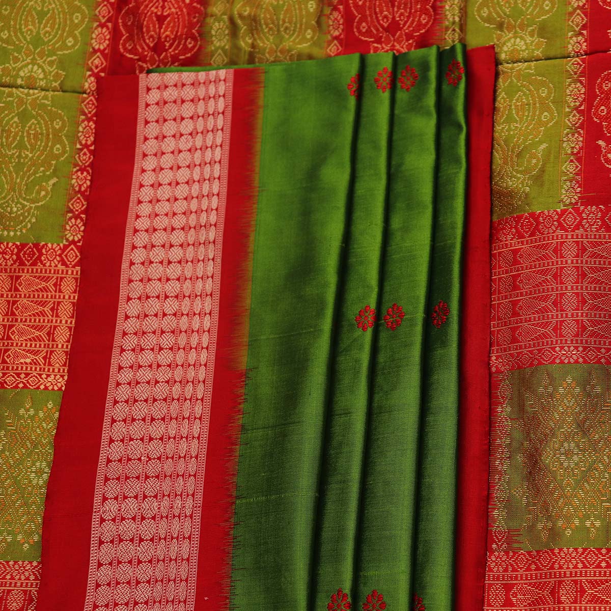 Handloom Silk Bomkai Saree