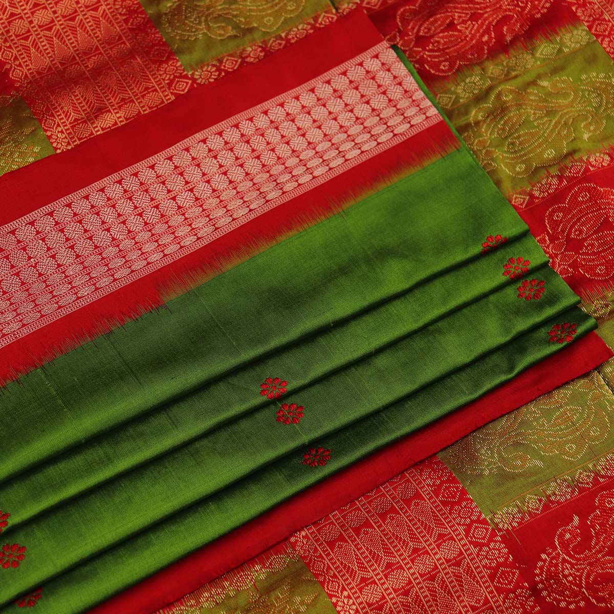 Handloom Silk Bomkai Saree