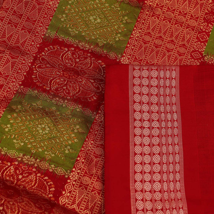 Handloom Silk Bomkai Saree