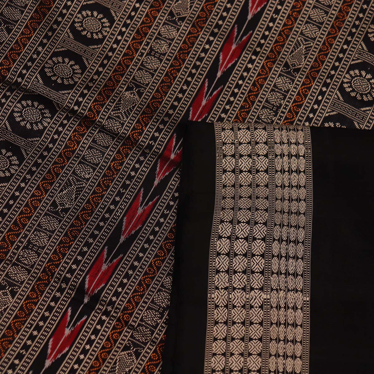 Handloom Silk Bomkai Saree
