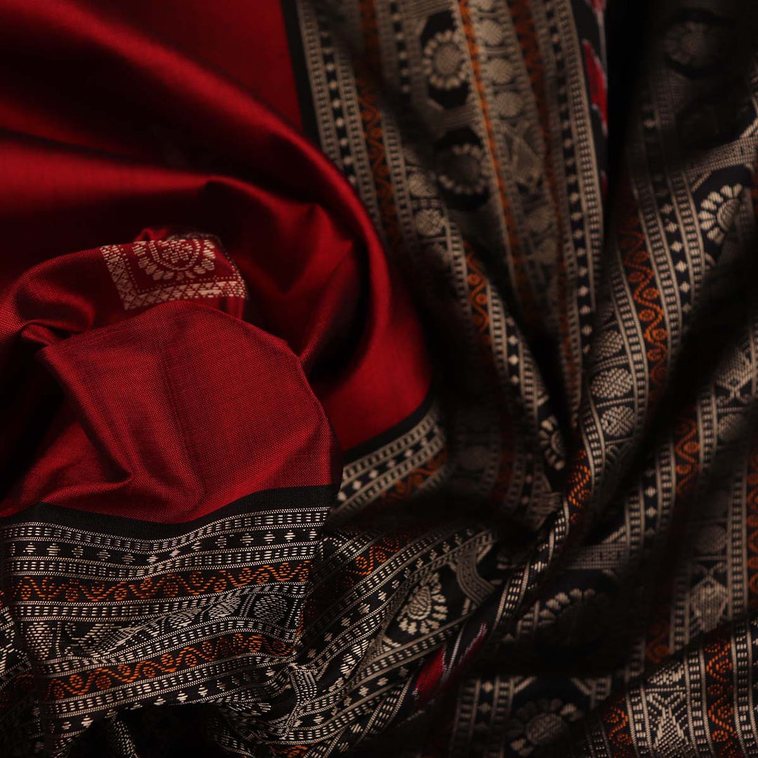 Handloom Silk Bomkai Saree