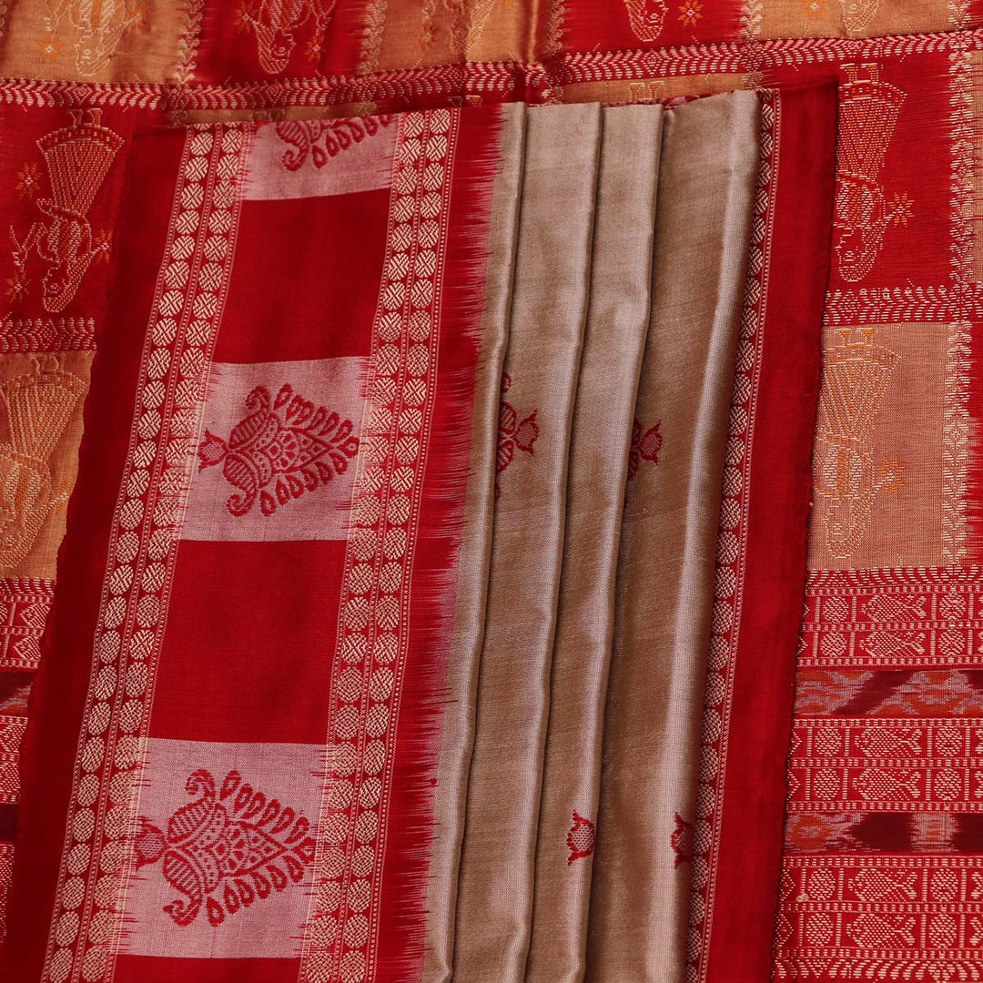 Handloom Silk Bomkai Saree