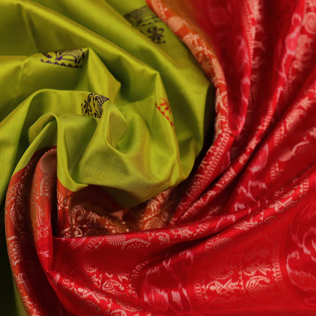 Handloom Silk Bomkai Saree