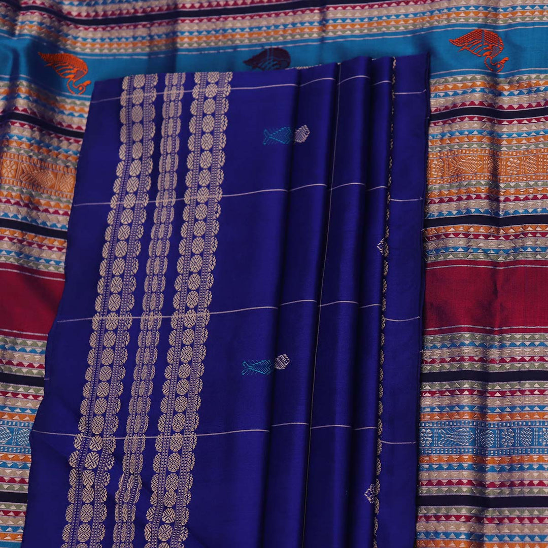 Handloom Silk Bomkai Saree