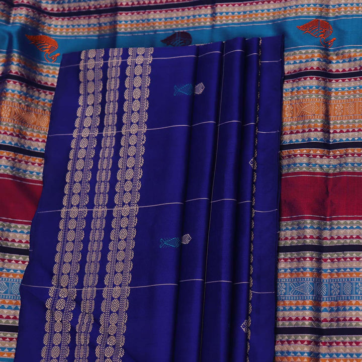 Handloom Silk Bomkai Saree