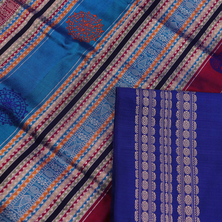 Handloom Silk Bomkai Saree