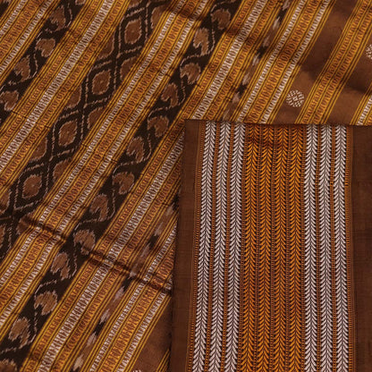 Sambalpuri Handloom Silk Saree - Luxurious Pata