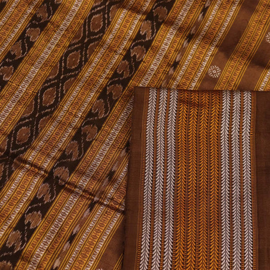 Sambalpuri Handloom Silk Saree - Luxurious Pata