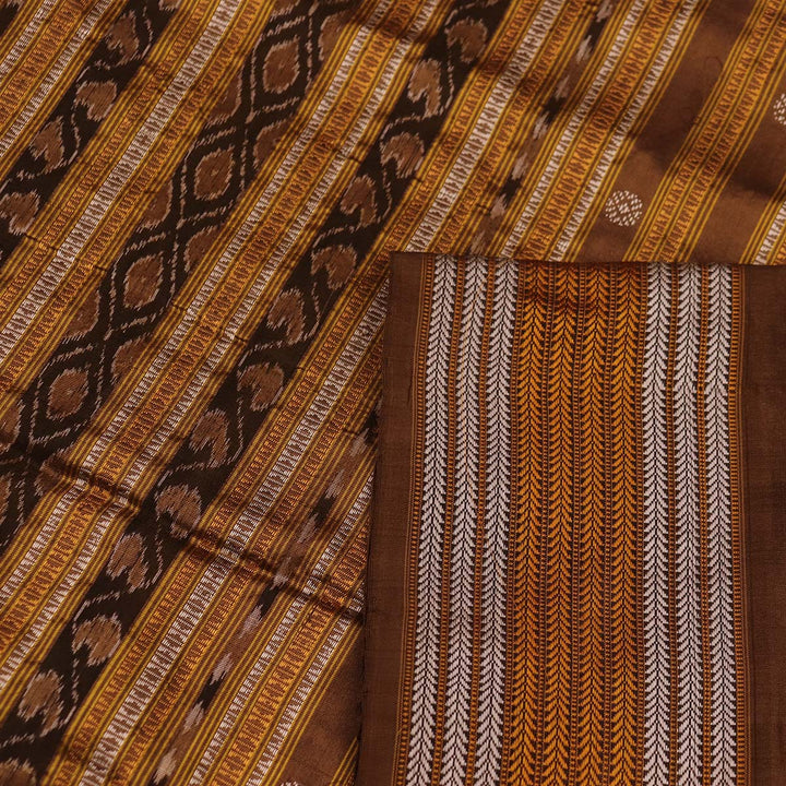 Sambalpuri Handloom Silk Saree - Luxurious Pata