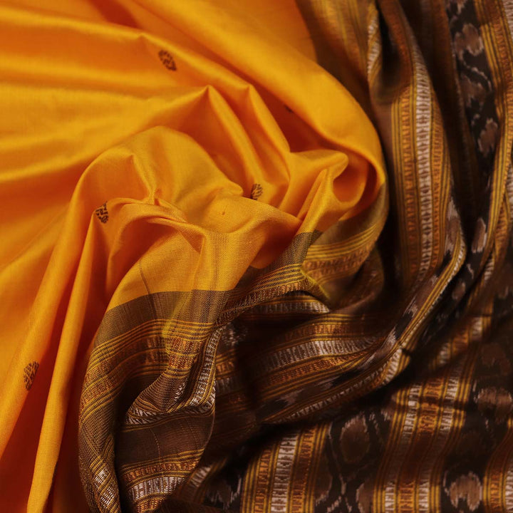 Sambalpuri Handloom Silk Saree - Luxurious Pata