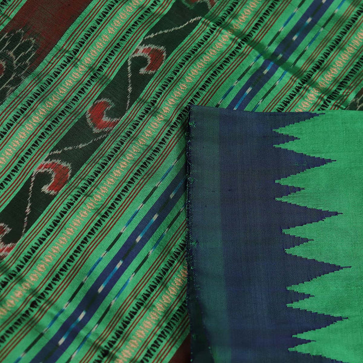 Sambalpuri Handloom Silk Saree - Luxurious Pata