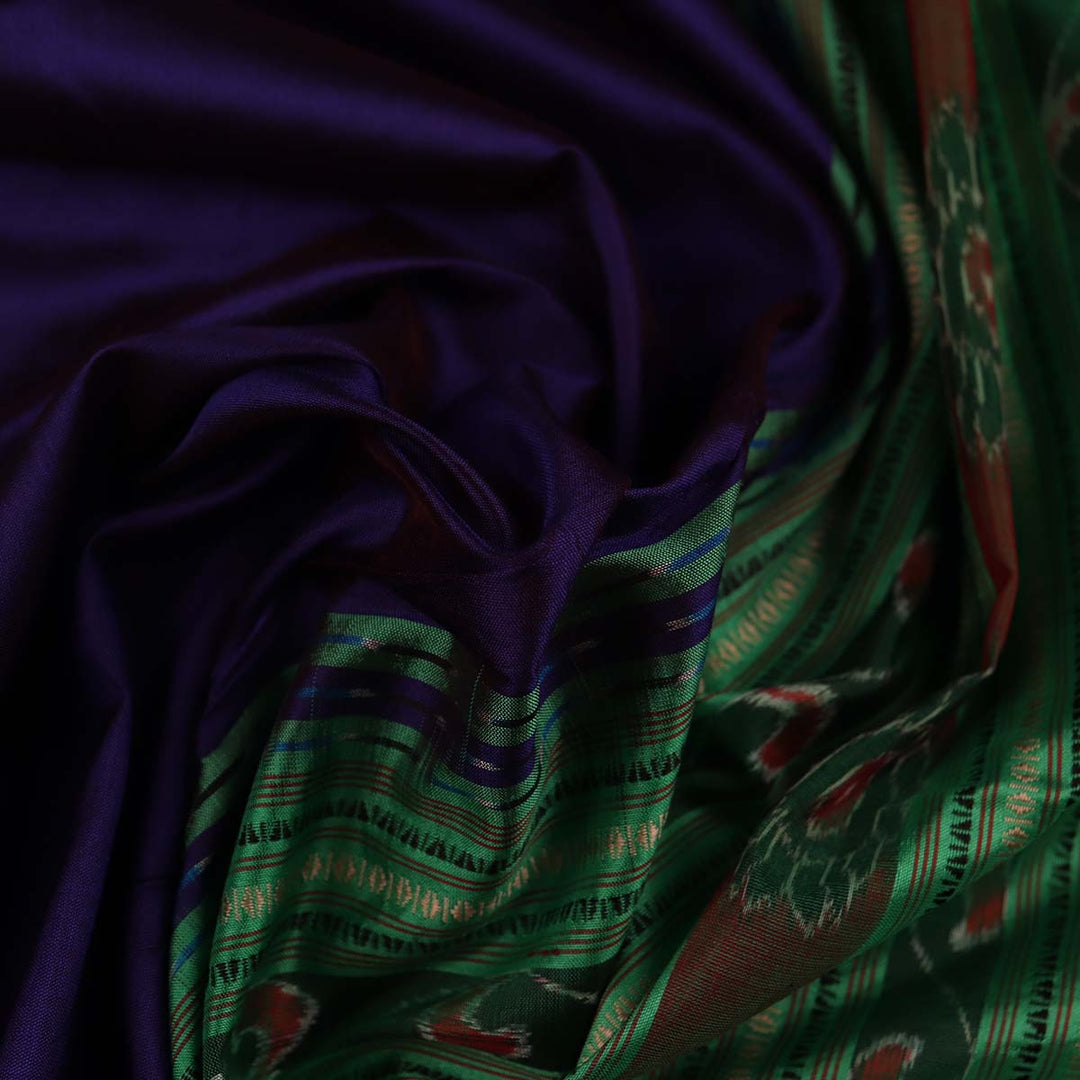 Sambalpuri Handloom Silk Saree - Luxurious Pata