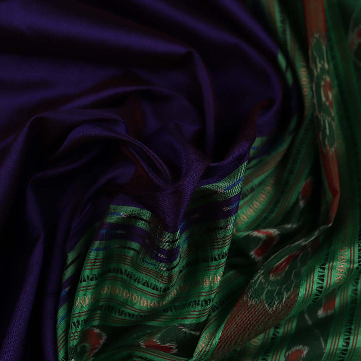 Sambalpuri Handloom Silk Saree - Luxurious Pata