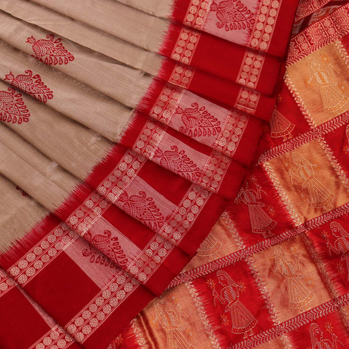 Handloom Silk Bomkai Saree