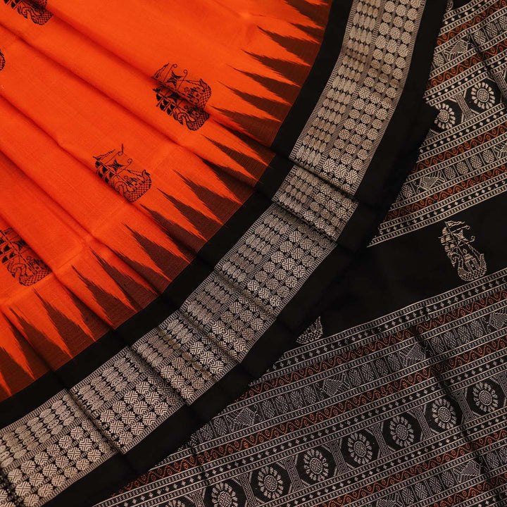 Handloom Silk Bomkai Saree