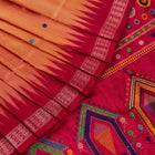 Brown Dolabedi Silk Saree — view 1