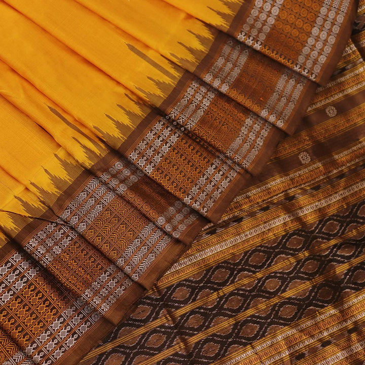 Sambalpuri Handloom Silk Saree - Luxurious Pata