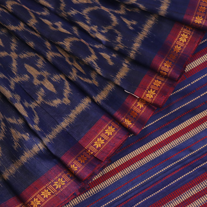 Handloom Sambalpuri Tusser Saree