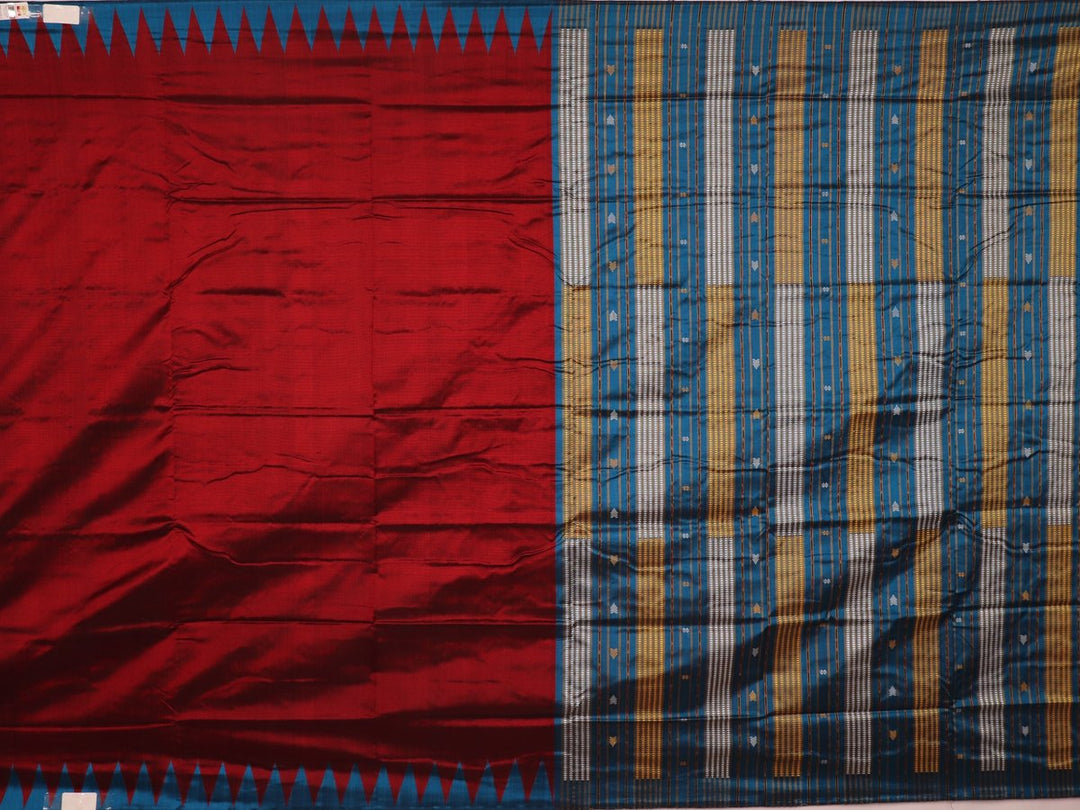 Sambalpuri Handloom Silk Saree - Luxurious Pata