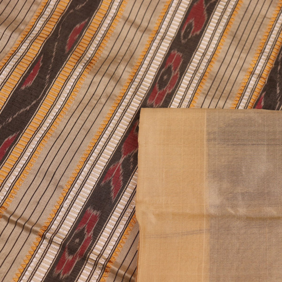 Sambalpuri Handloom Silk Saree - Luxurious Pata