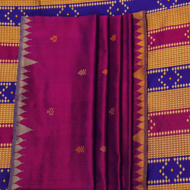 Sambalpuri Handloom Silk Saree - Luxurious Pata