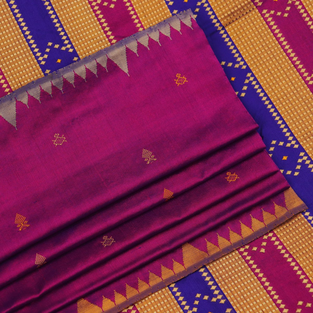 Sambalpuri Handloom Silk Saree - Luxurious Pata