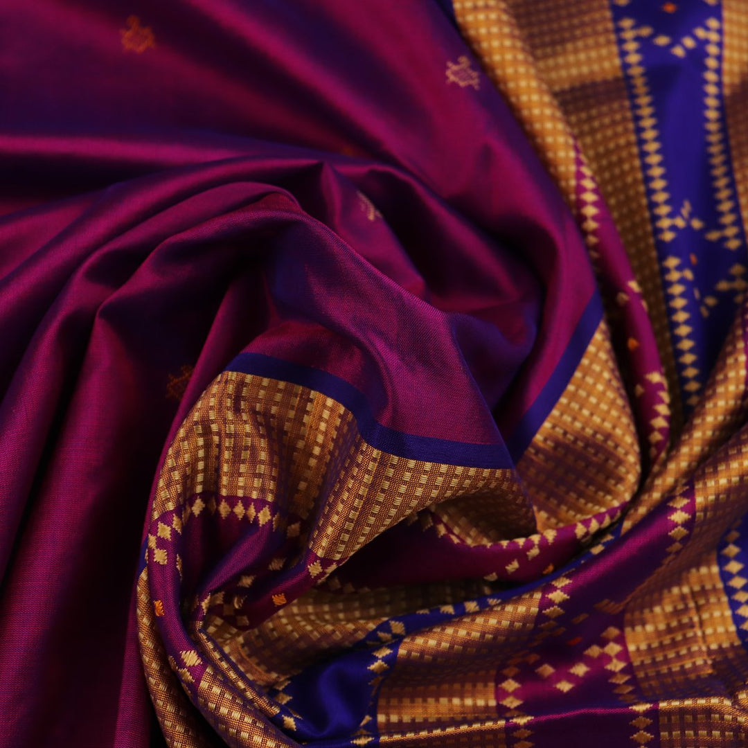 Sambalpuri Handloom Silk Saree - Luxurious Pata