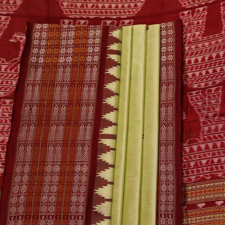 Sambalpuri Handloom Silk Saree - Luxurious Pata