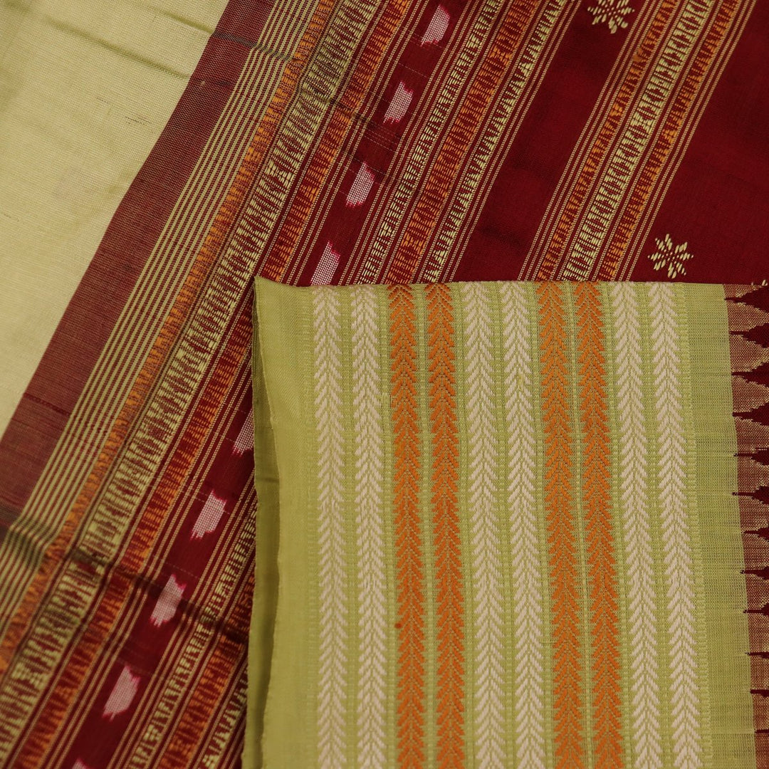 Sambalpuri Handloom Silk Saree - Luxurious Pata