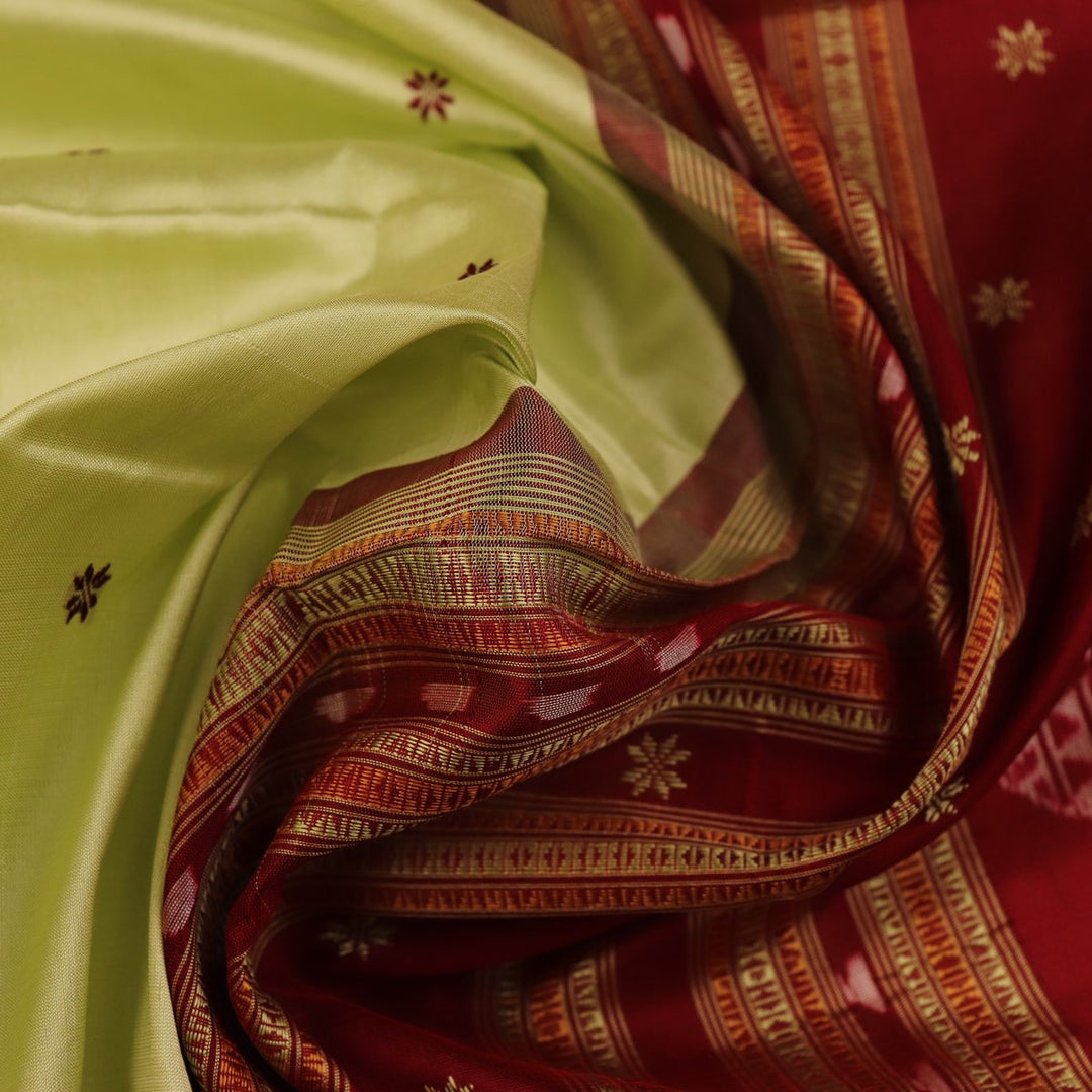 Sambalpuri Handloom Silk Saree - Luxurious Pata