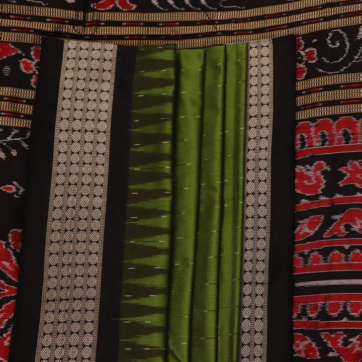 Sambalpuri Handloom Silk Saree - Luxurious Pata