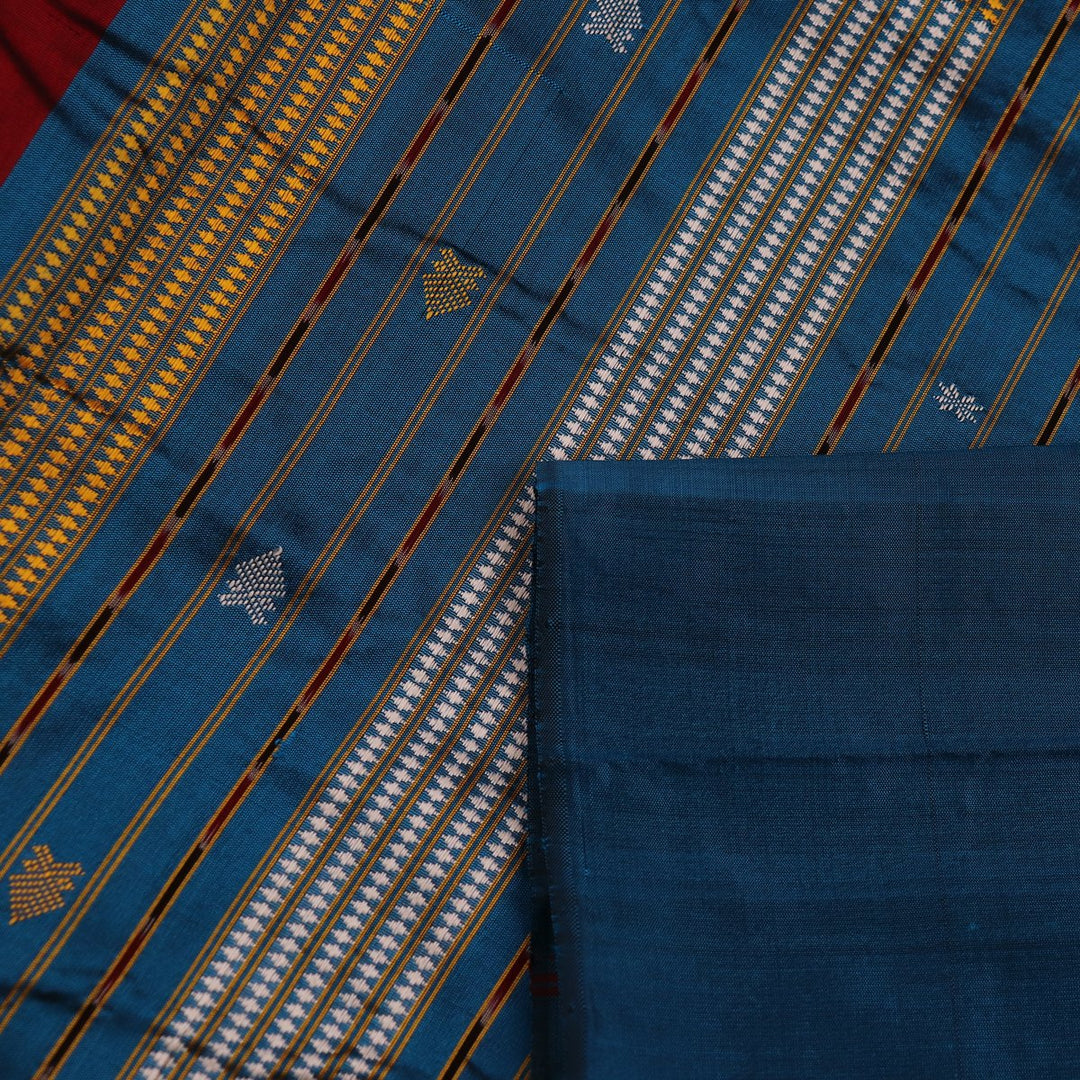 Sambalpuri Handloom Silk Saree - Luxurious Pata