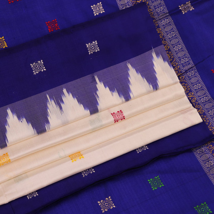 Sambalpuri Handloom Silk Saree - Luxurious Pata