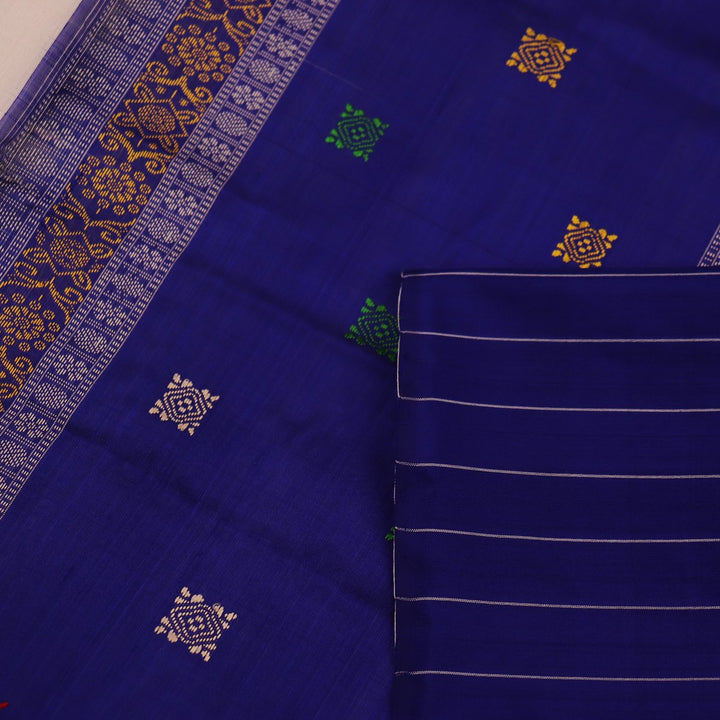 Sambalpuri Handloom Silk Saree - Luxurious Pata